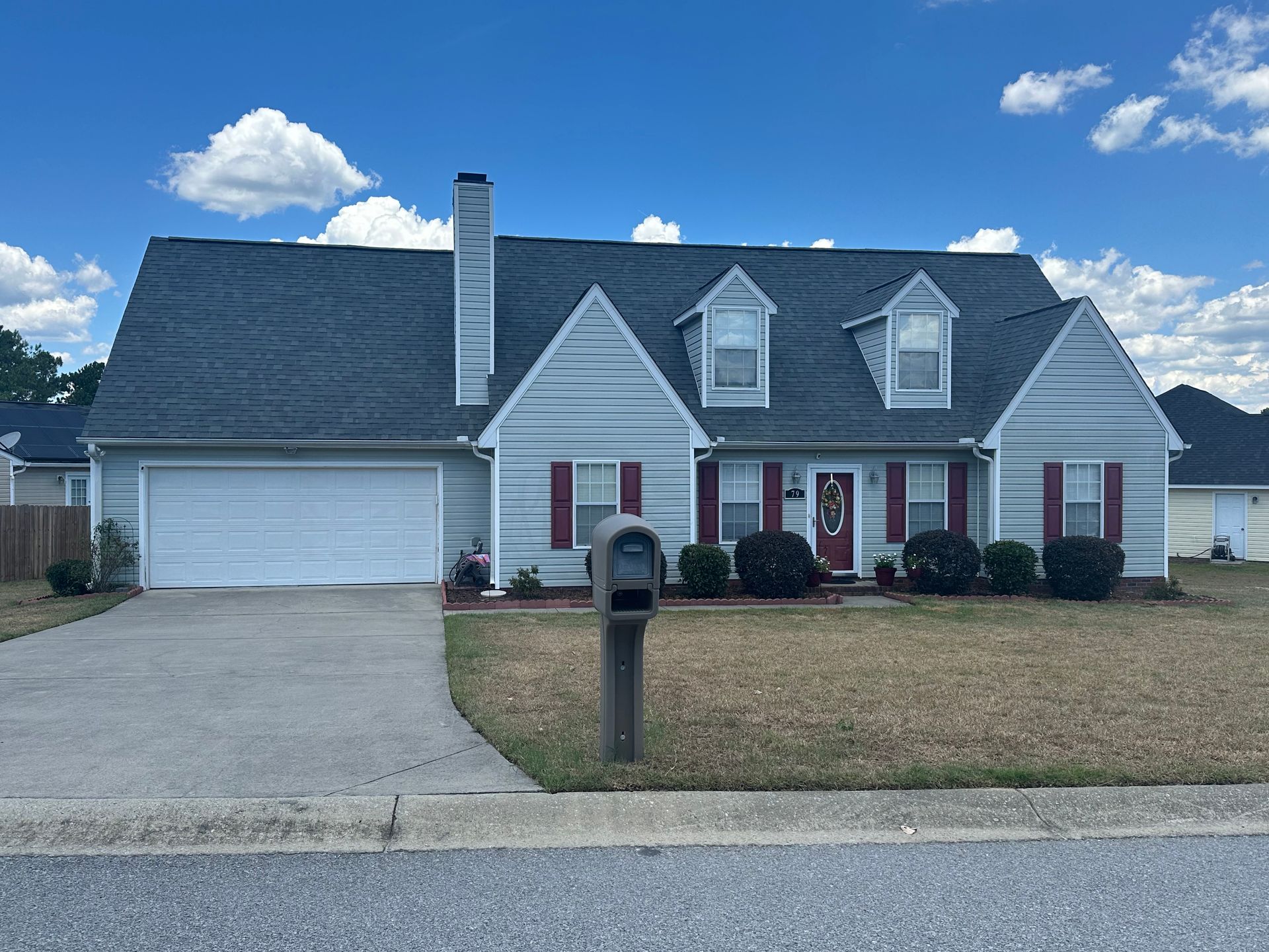 new roof installation