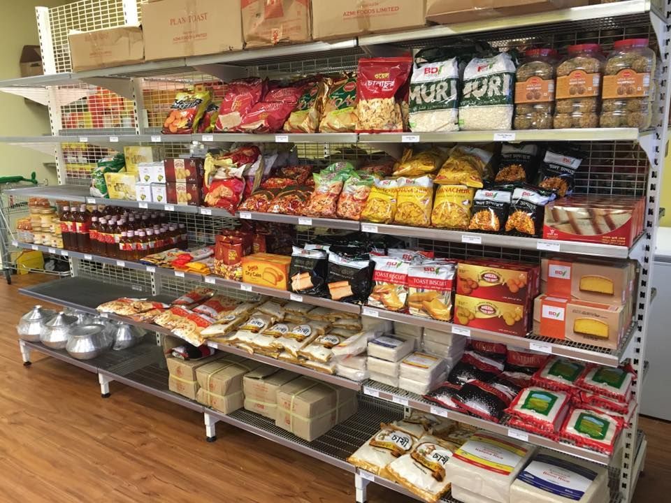 A Grocery Store Shelf Filled With Lots Of Food Items — Suhana Butcher & Grocery Shop In Millner, NT