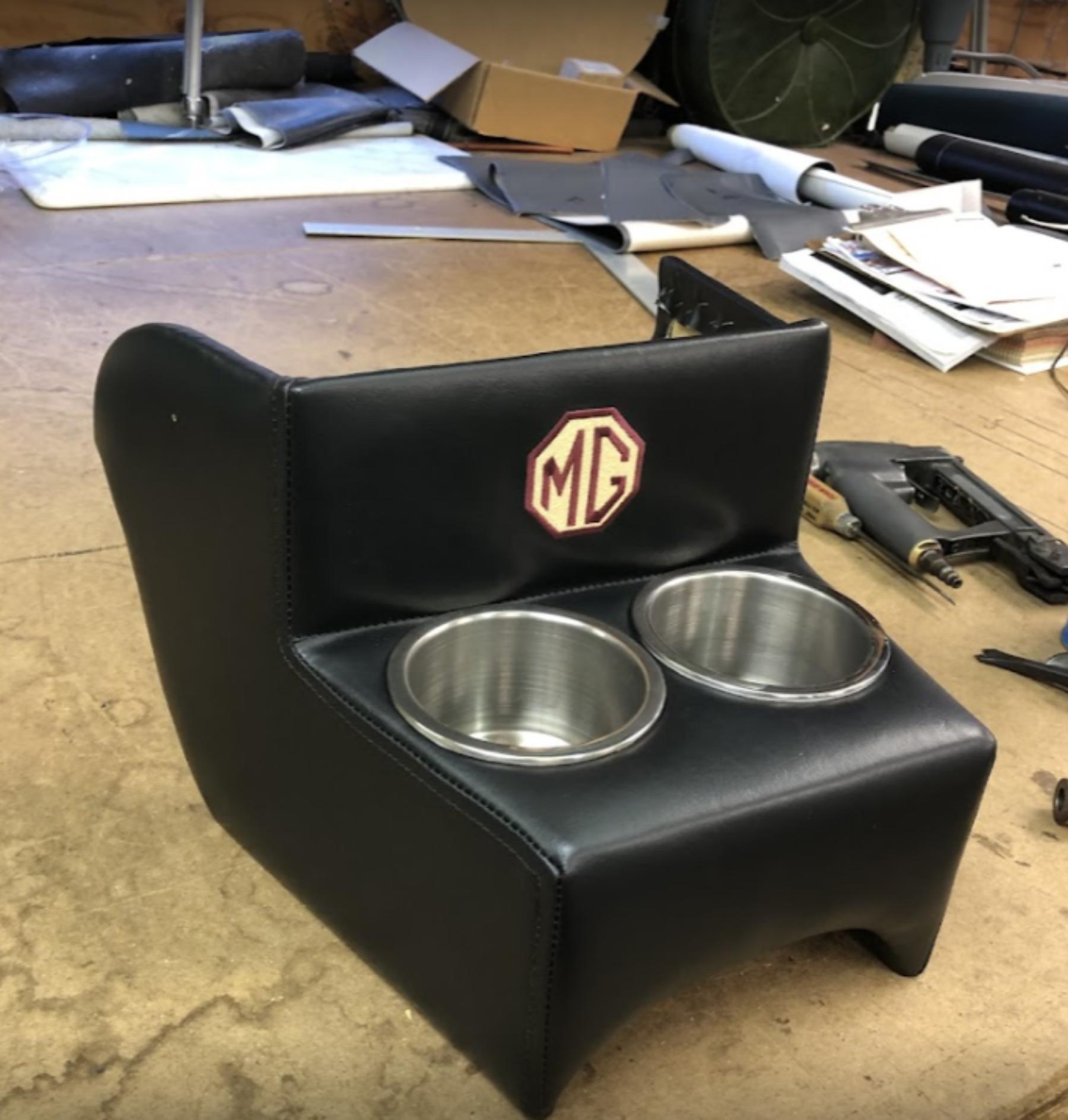 upholstered bowl holder