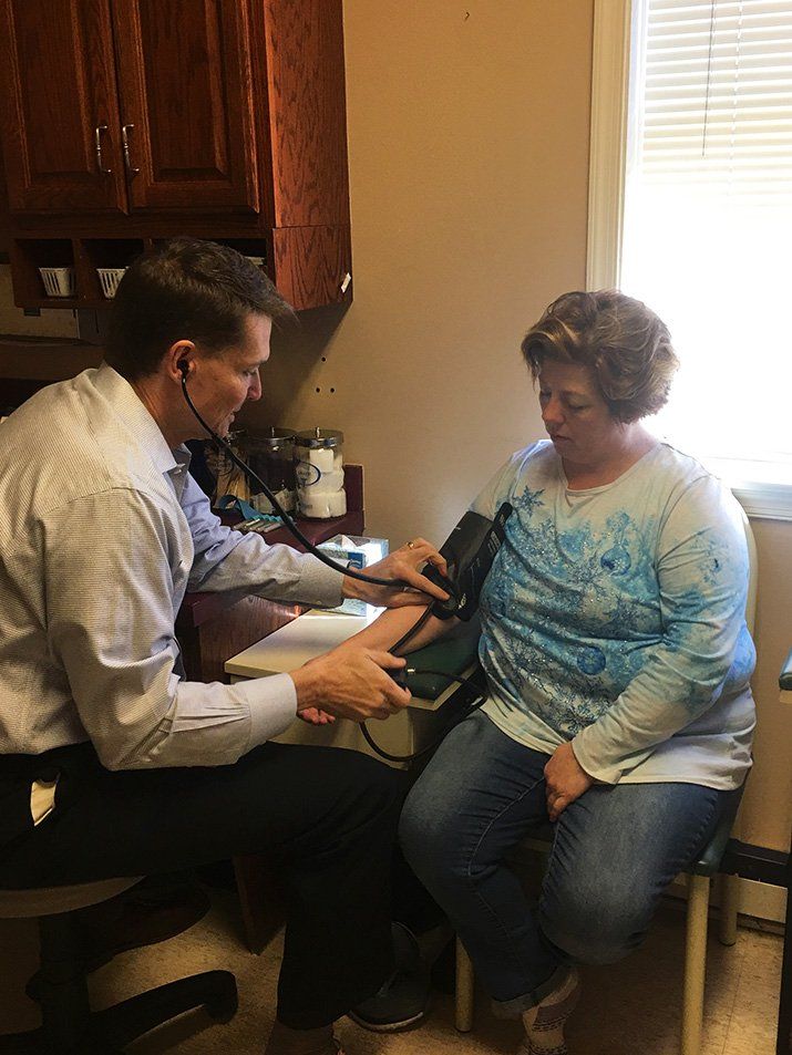 christine lewis blood pressure check