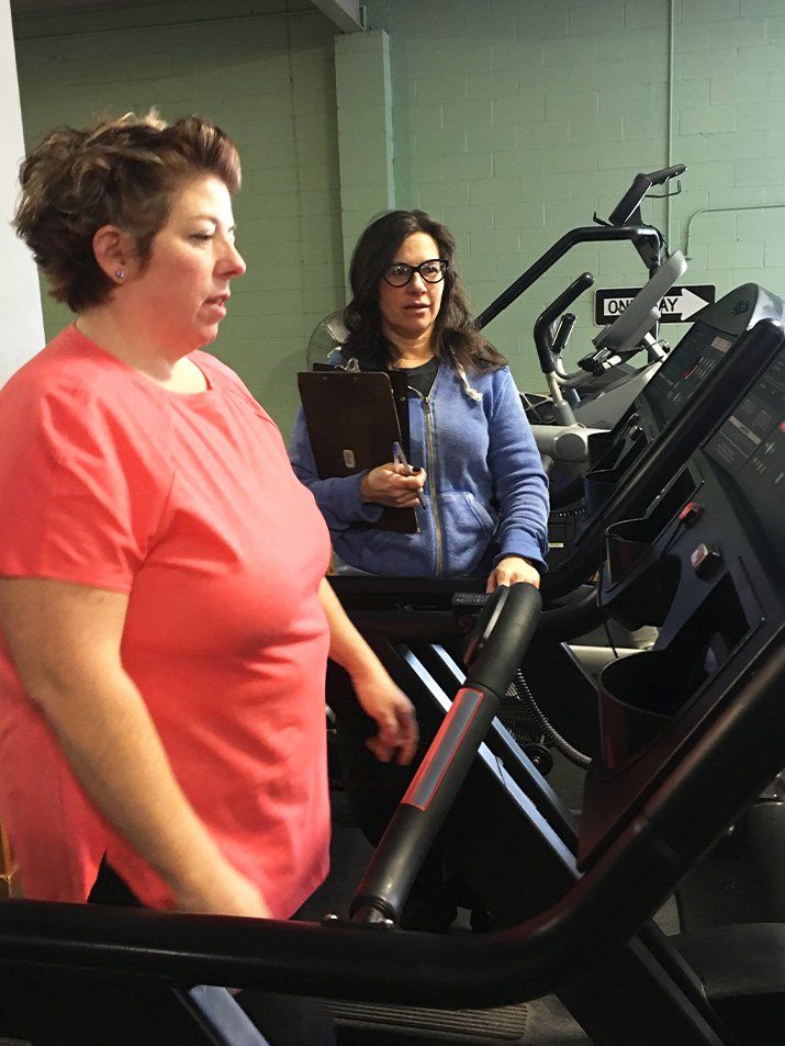 christine lewis at gym 2