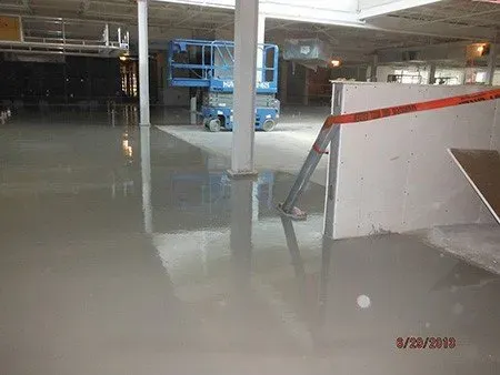 Altus High School After — Muldrow, OK — Gypsum Floors of AR/OK, Inc