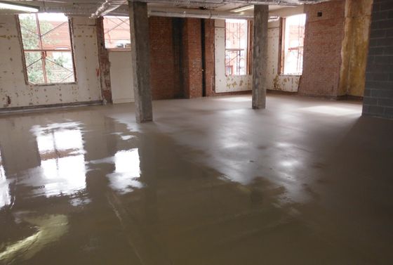 Sample Gypsum Flooring — Muldrow, OK — Gypsum Floors of AR/OK, Inc