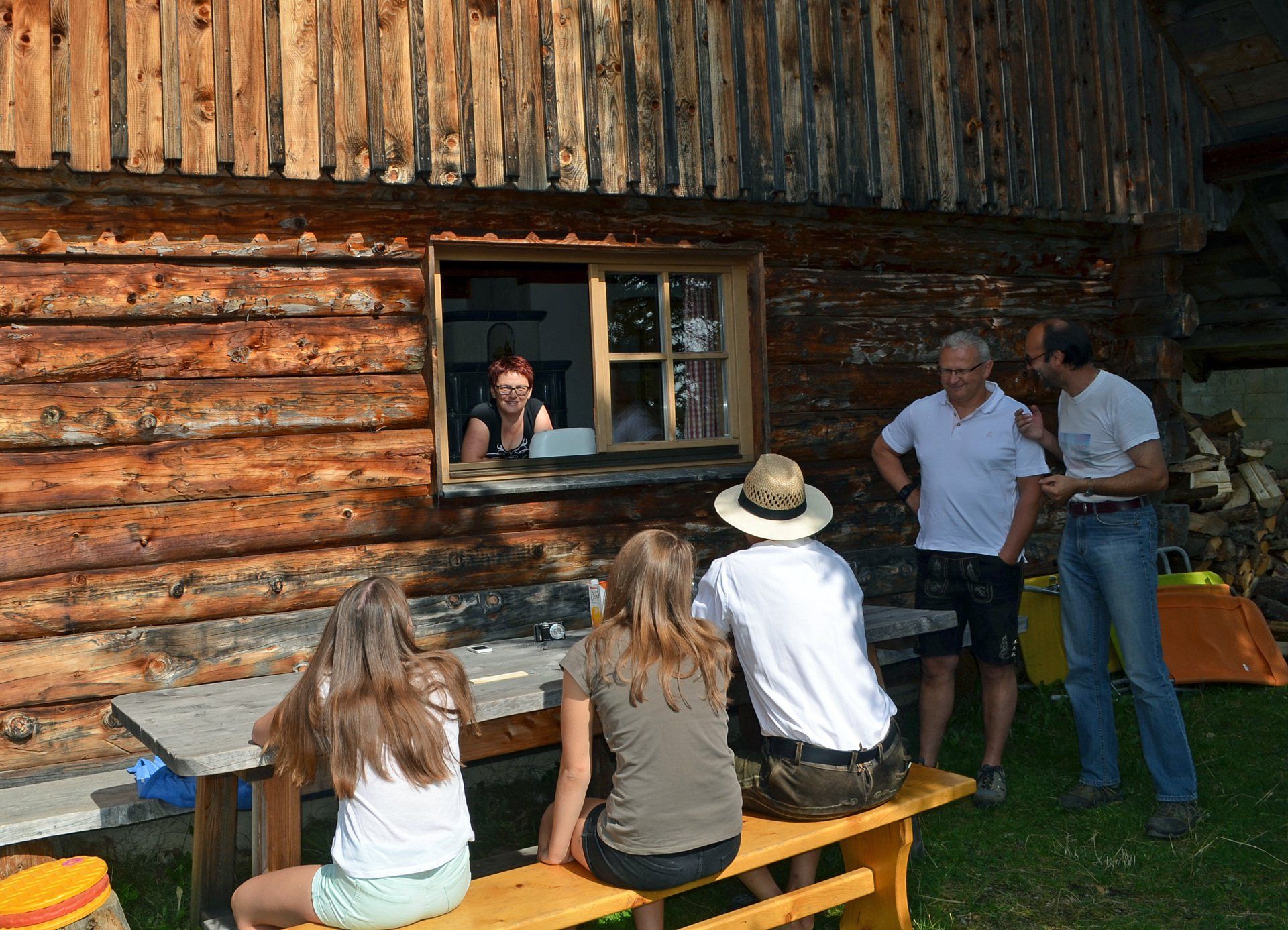 Familienurlaub auf der Alm
