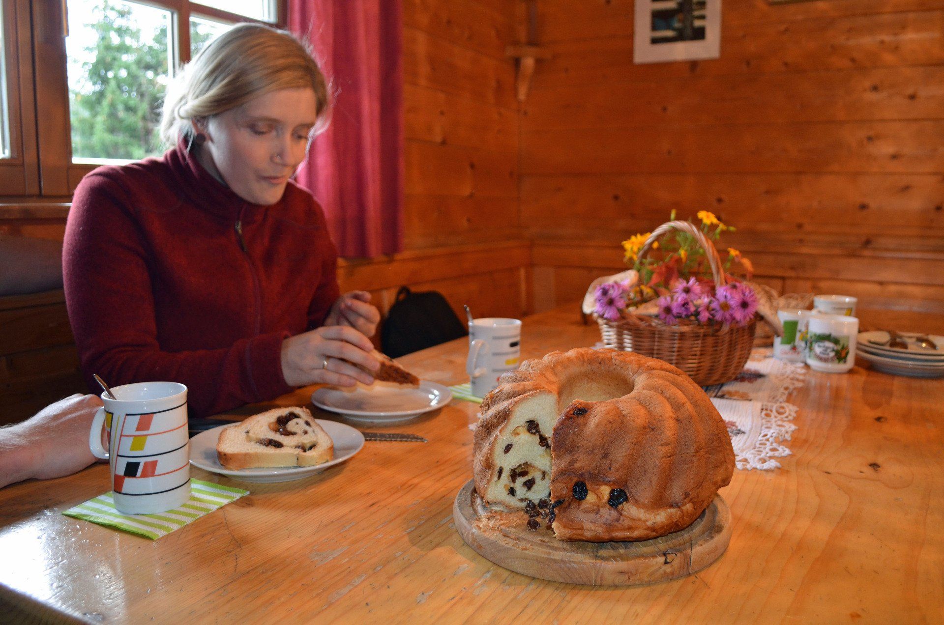 gemütliche Stube in der Hüttn