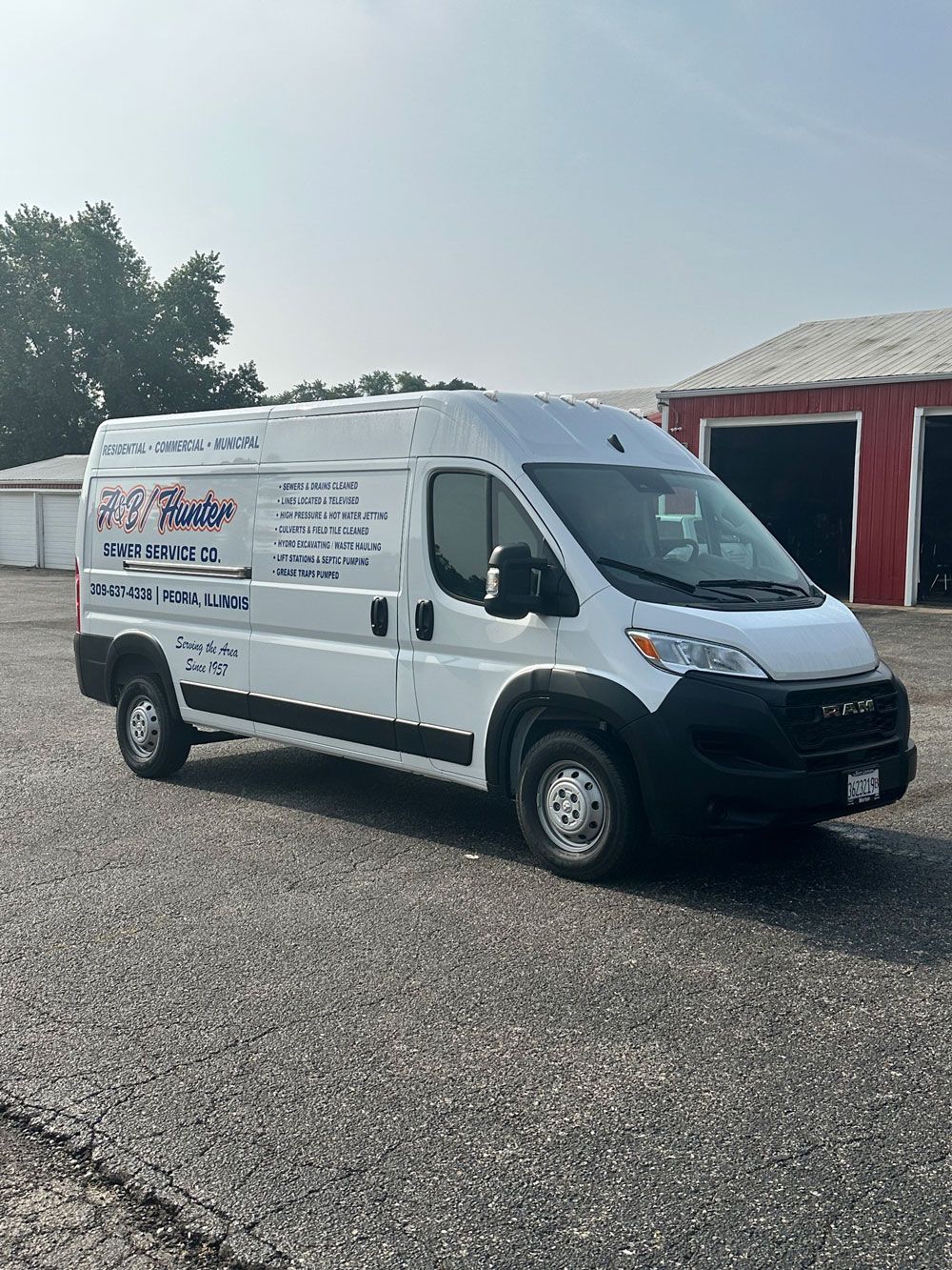 Drain Cleaning Bloomington, IL A & B Hunter Sewer Service Co