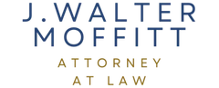 The logo for j. walter moffitt attorney at law