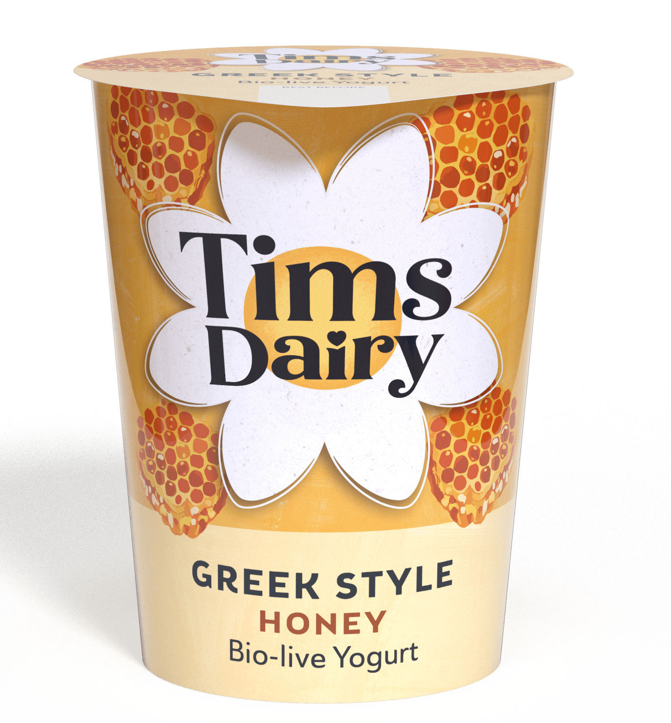 Tims Dairy New Look Greek Style Honey Yogurt
