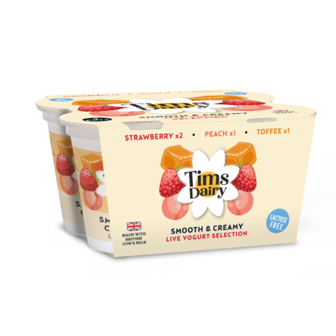 Tims Dairy New Look Greek Raspberry Yogurt