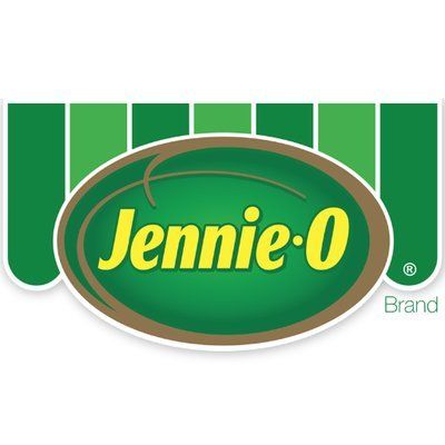 The jennie 0 brand logo is green and yellow