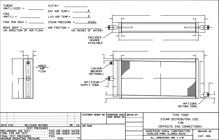 A black and white drawing of a piece of equipment