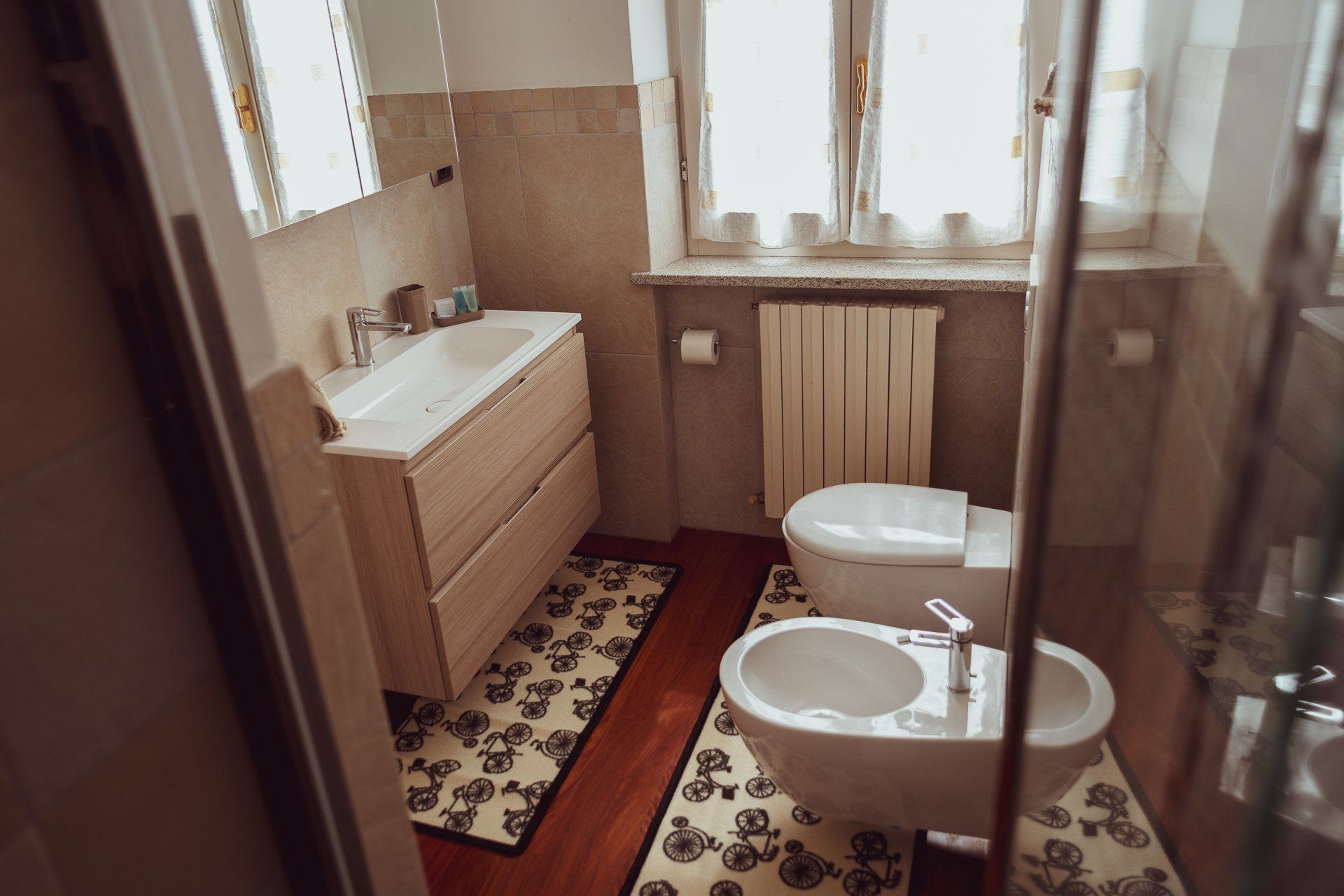 Bagno privato della camera di B&B