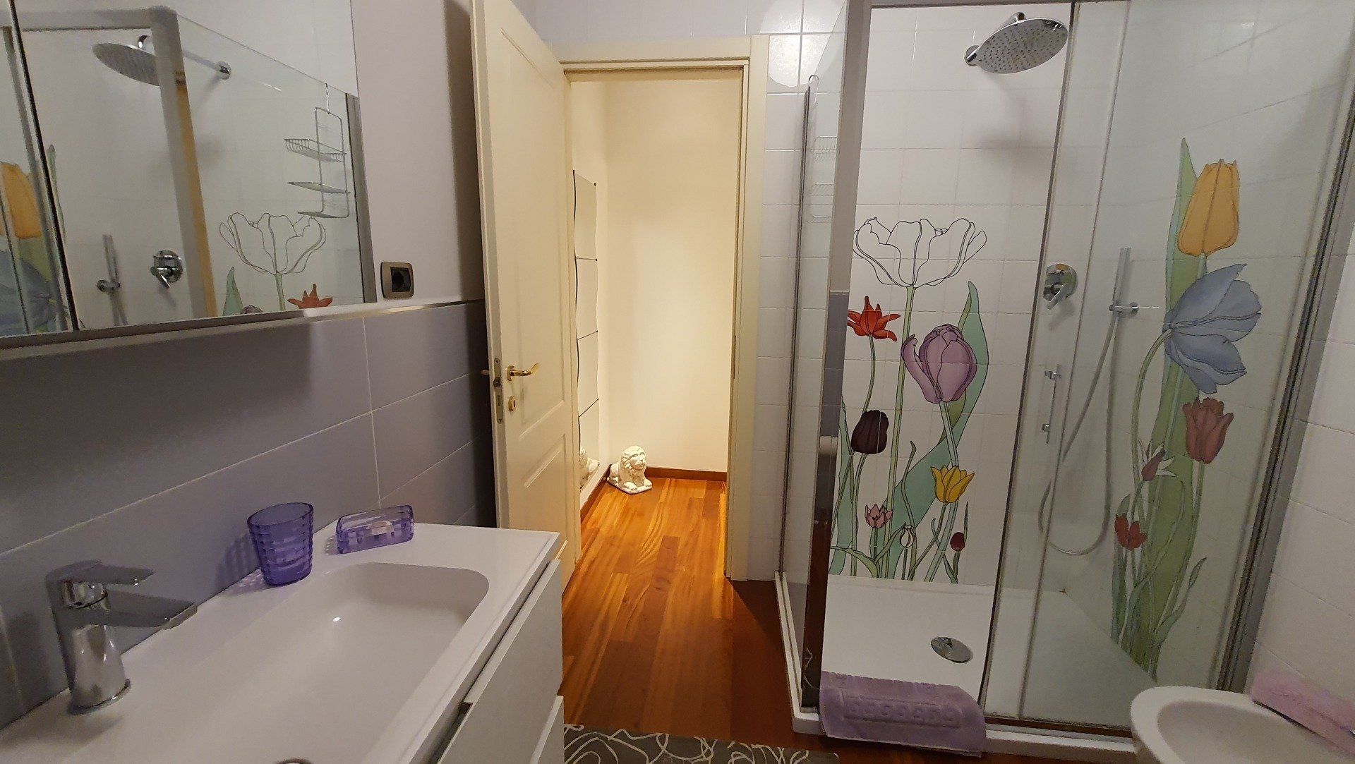 Bagno privato di camera tripla