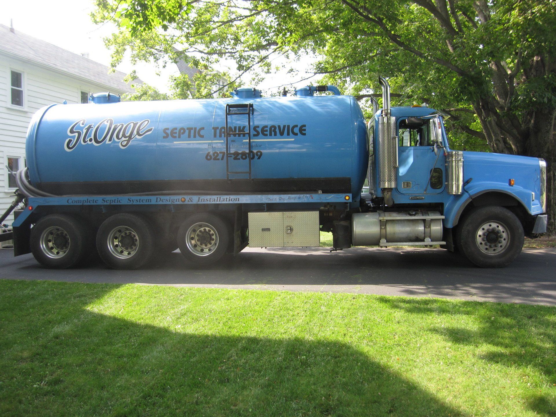 Emptying Septic — Septic Tank Service in Manchester, NH