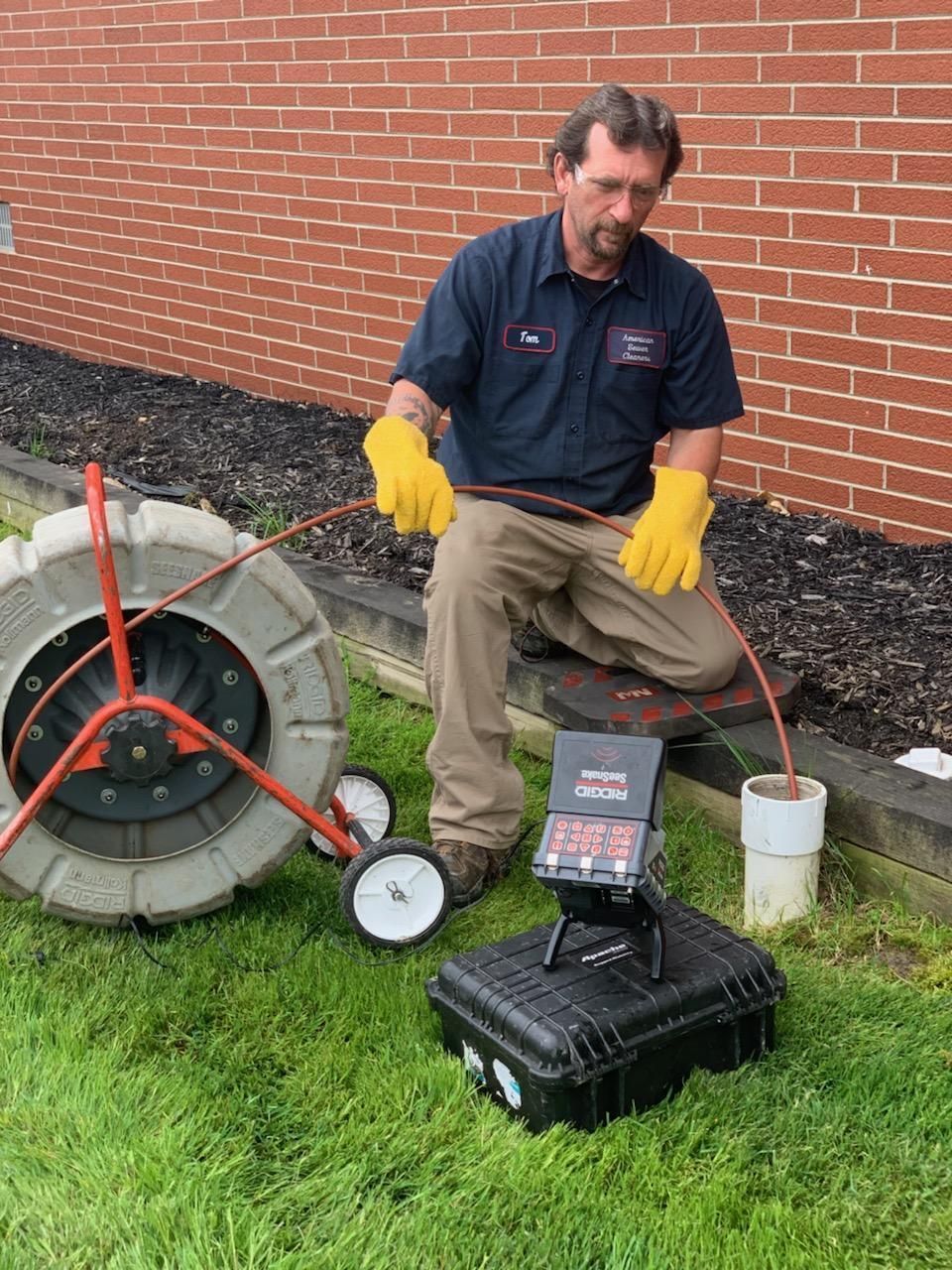 Sewer Inspection — Burton, MI — American Sewer Cleaners