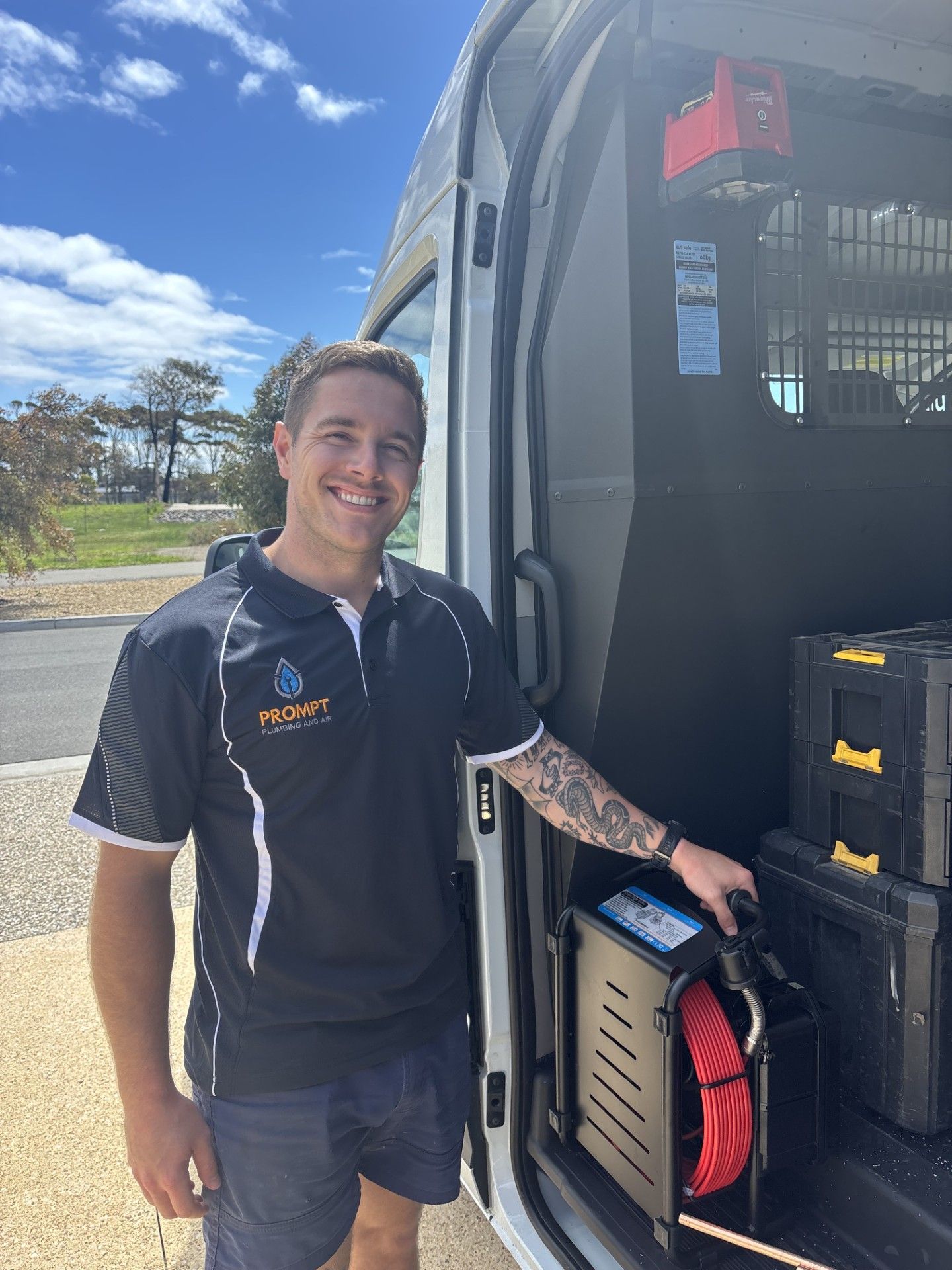 Jake at Prompt Plumbing and Air Adelaide