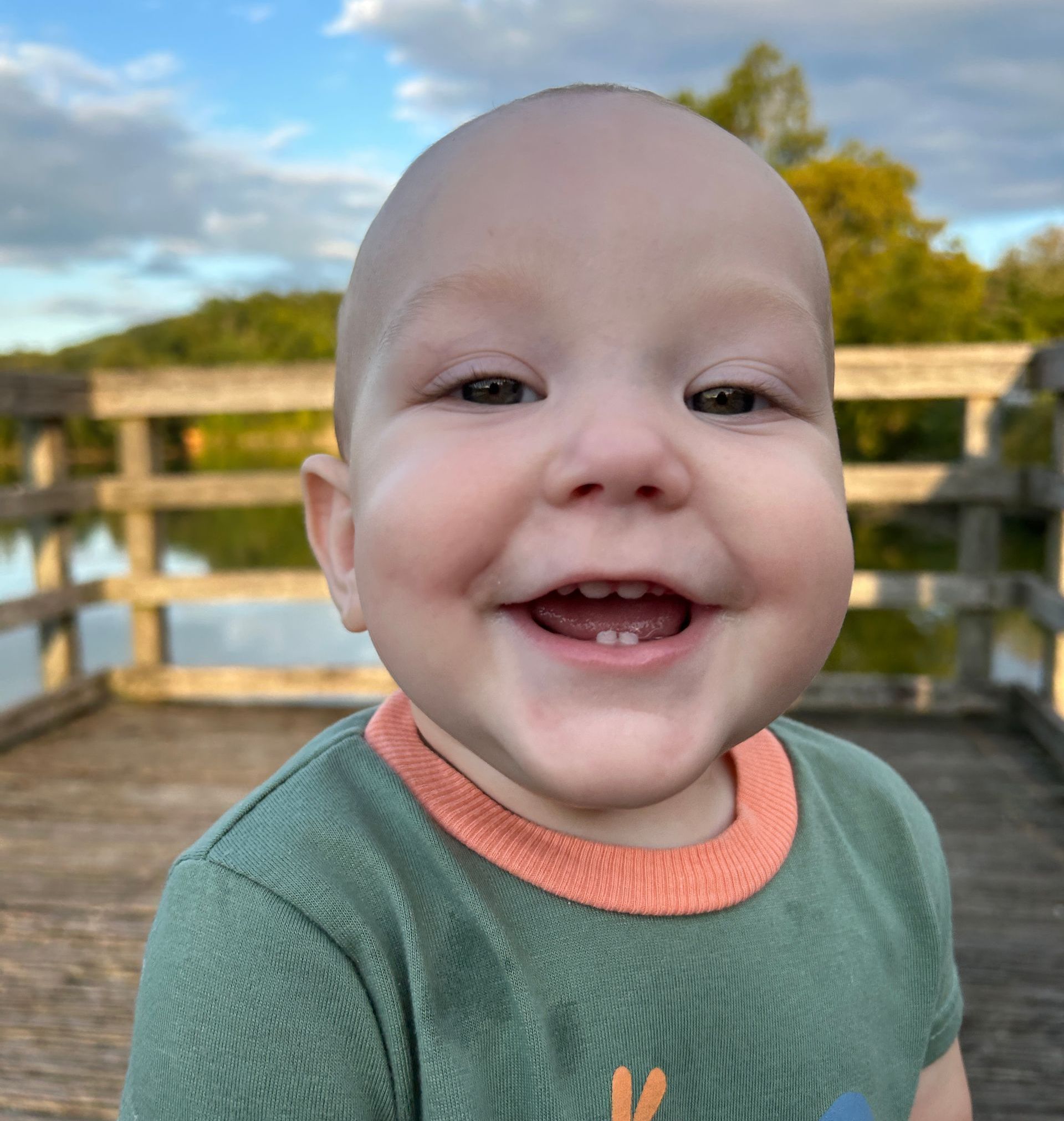 Joshua Lee Bryant wearing a hat