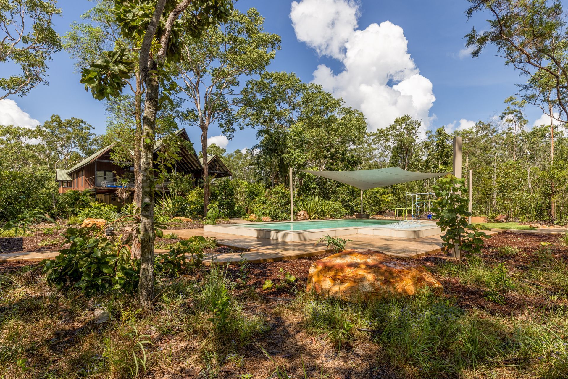 There Is a Swimming Pool in The Middle of The Woods — Pooltech NT In Alawa, NT