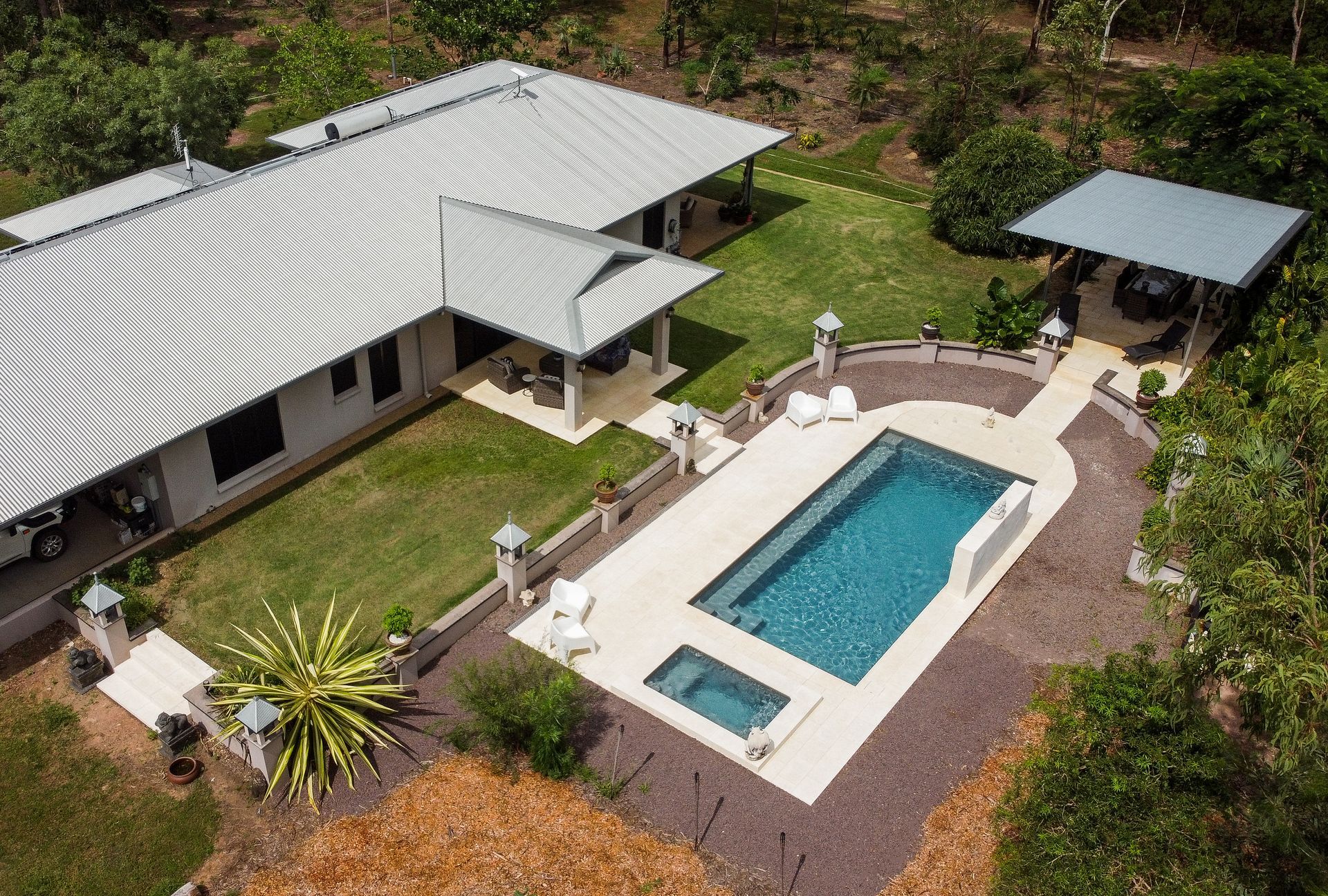 Pool with Jacuzzi — Pooltech NT In Alawa, NT