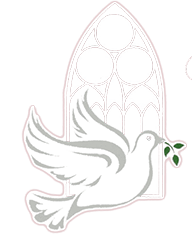 A gold laurel wreath on a white background.