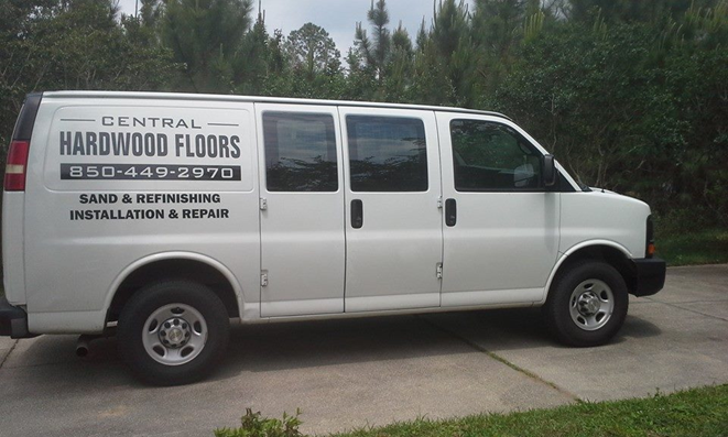 Company Van — Pensacola, FL — Central Hardwood Flooring