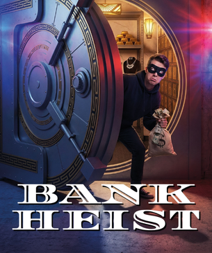Bank Heist adventure escape room now playing at Escape This Perth CBD