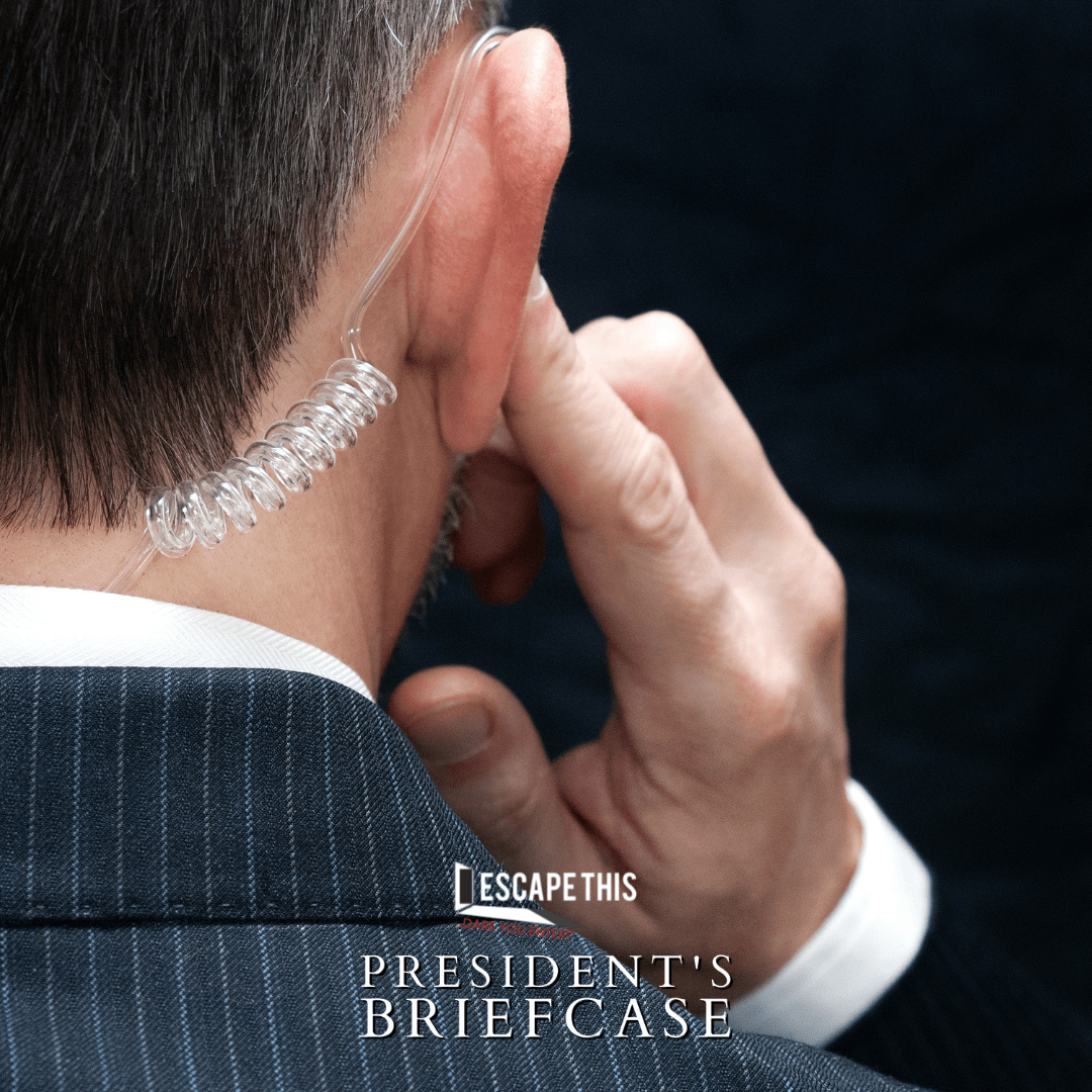 The President's briefcase Escape Room