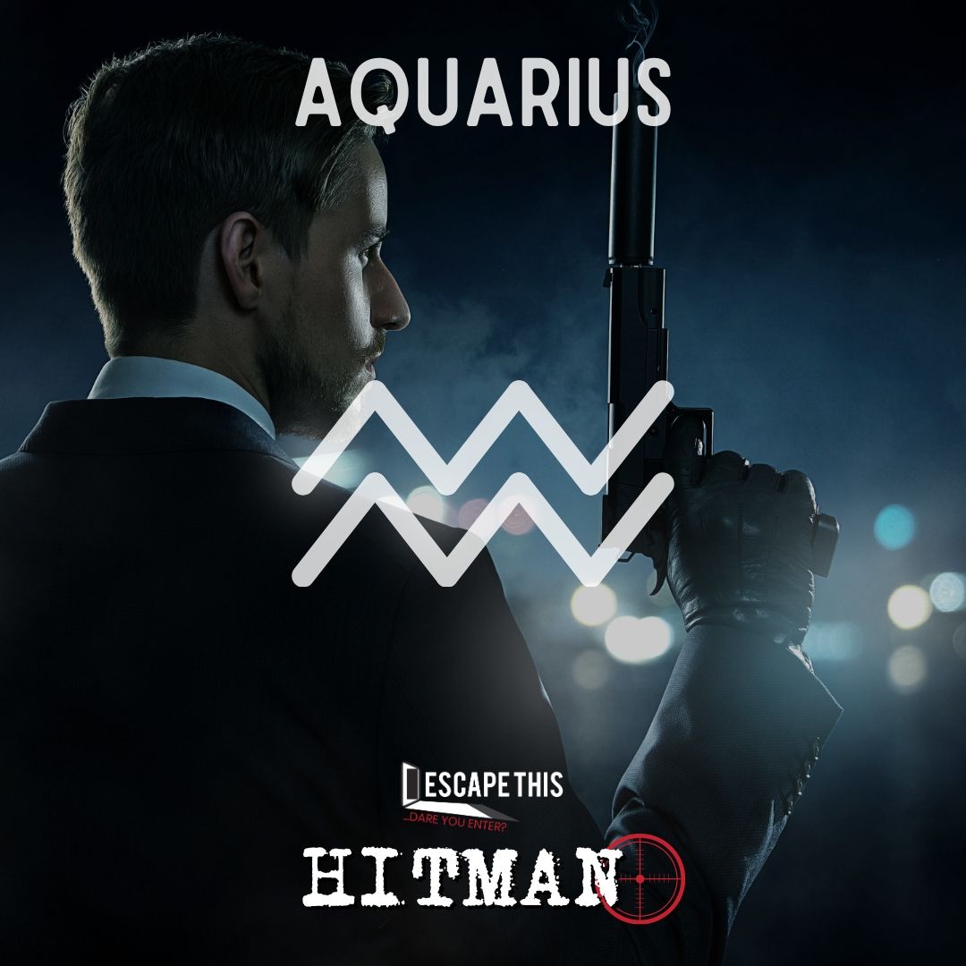 Hitman escape room for Aquarius