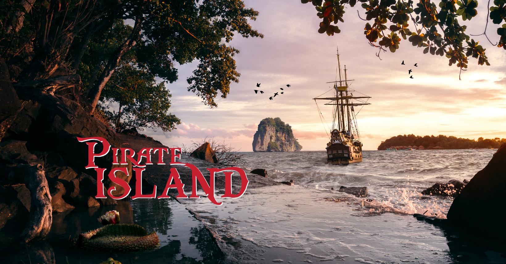 Pirate Island total immersion family fun escape room in the Perth CBD