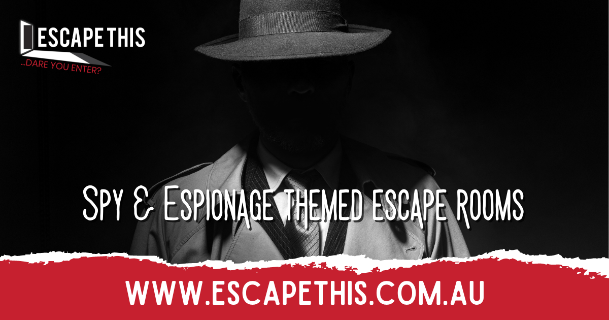 Spies And Espionage Themed Escape Rooms