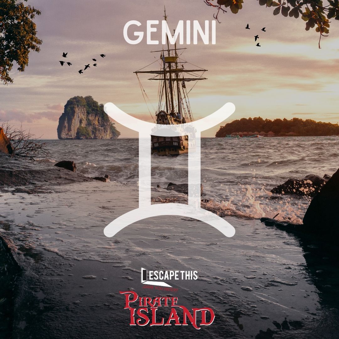 Pirate Island escape room for Gemini