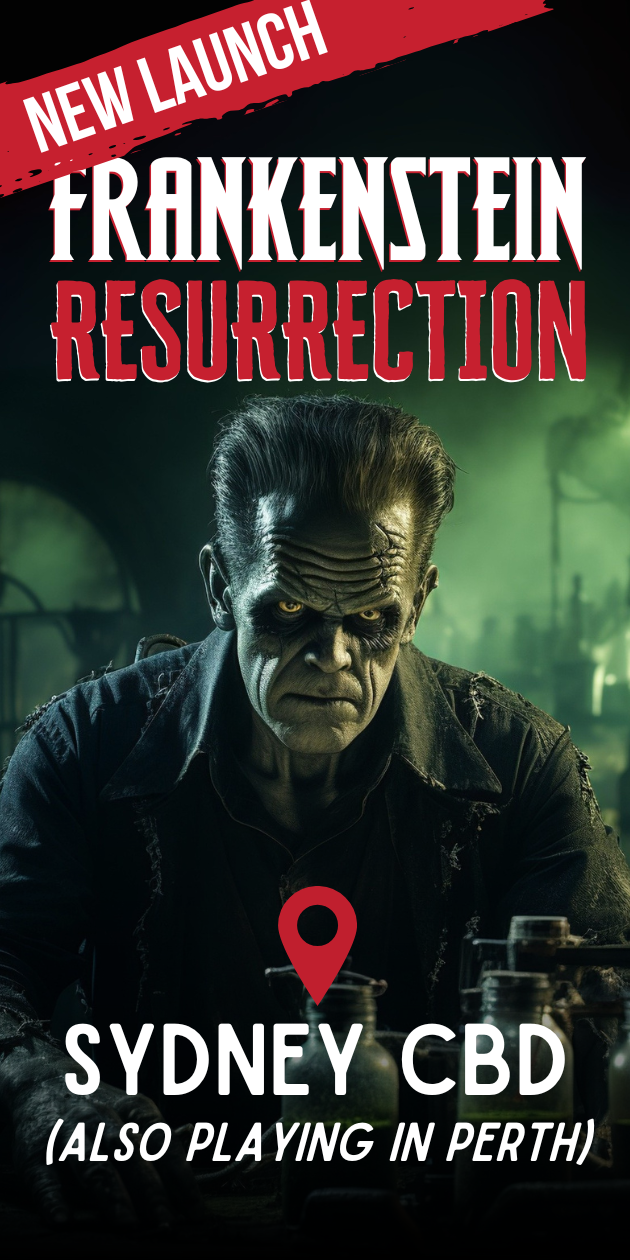 Horror Scary Escape Room Sydney Frankenstien
