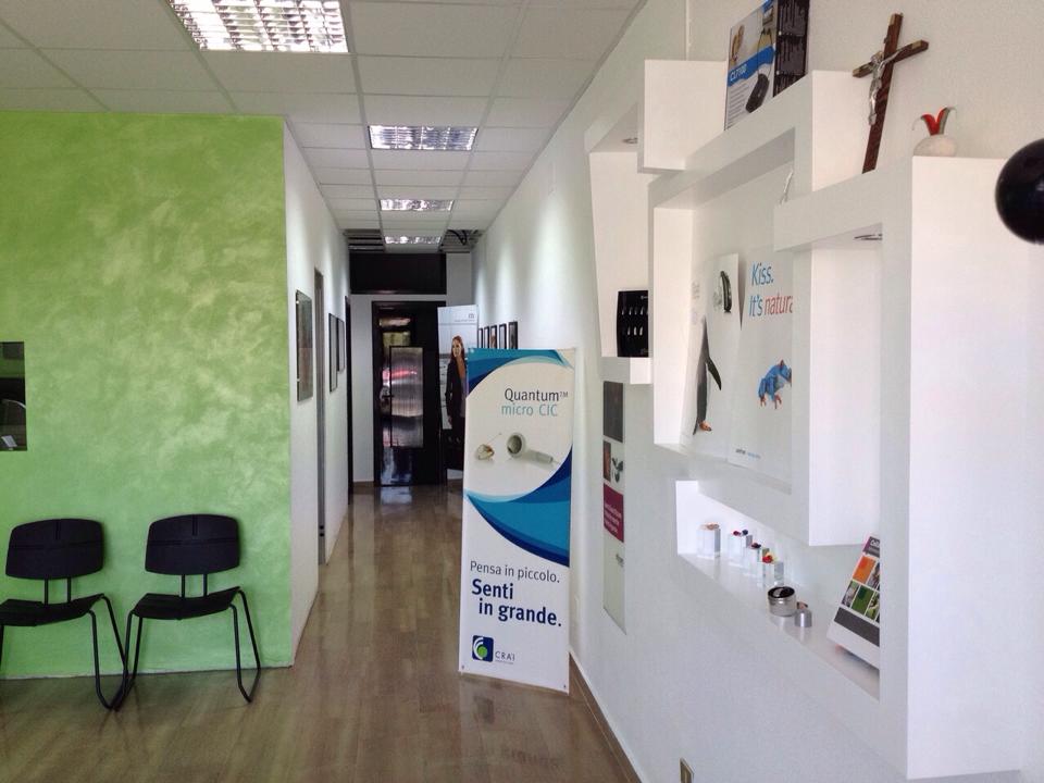 Interno del centro audiologico