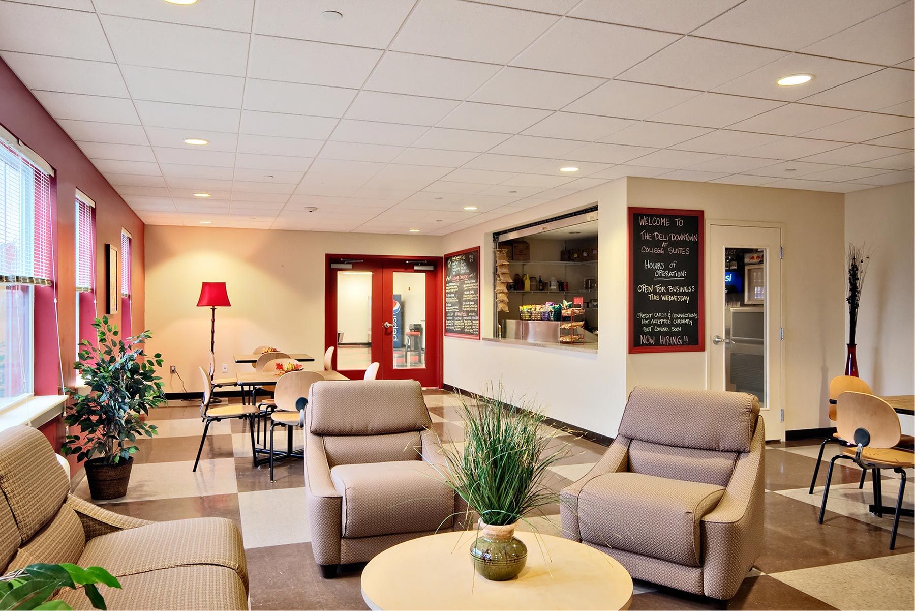 inside College Suites at Cortland