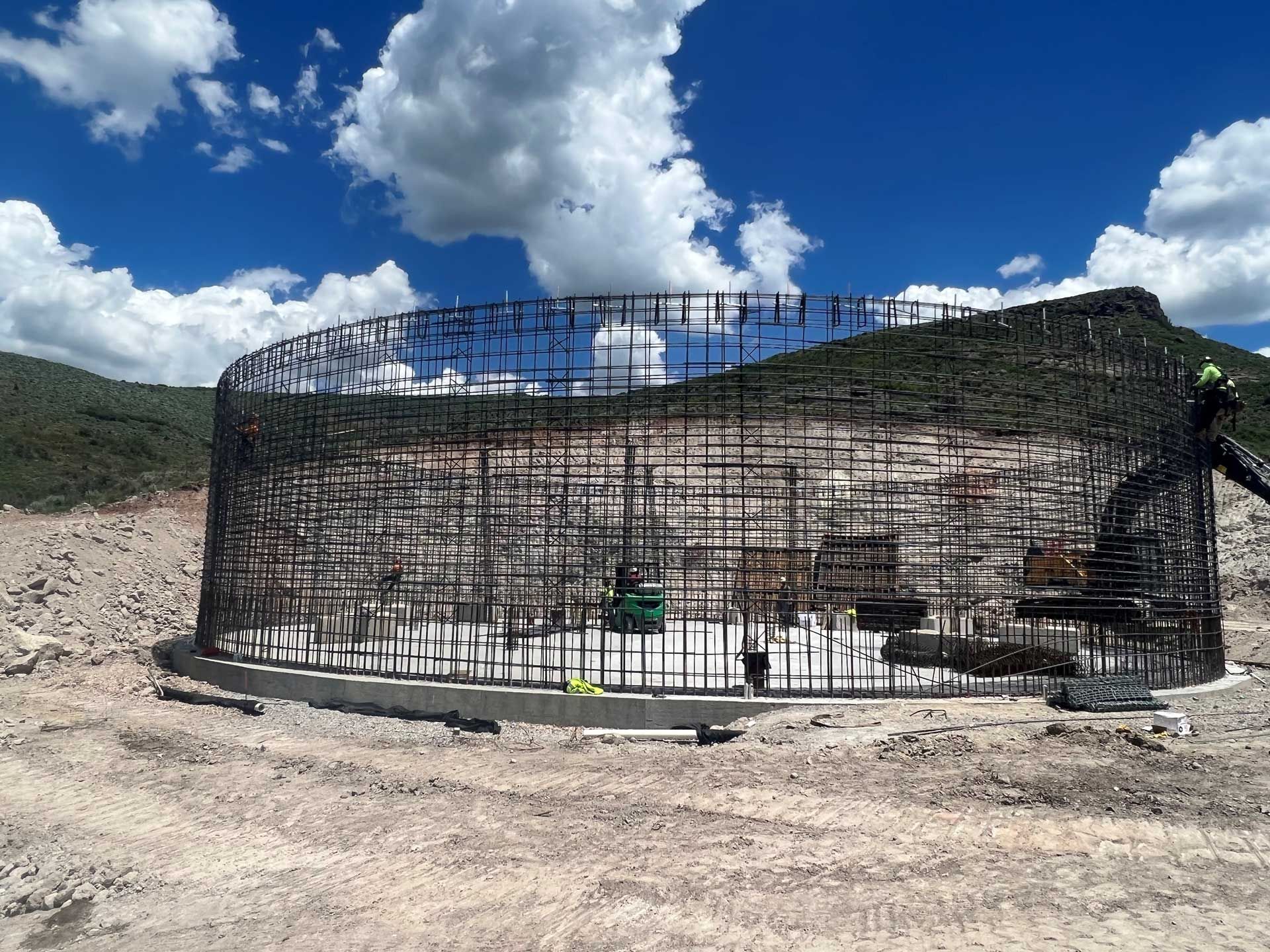 750K Gallon Tank Gallery #2 - Midvale, UT - Champion Fabricating & Supply Co.