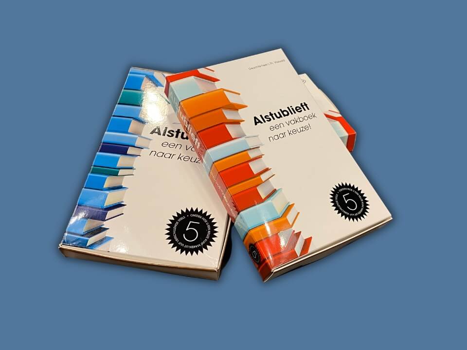 Brievenbus doosje met ingeplakt pasje