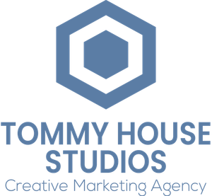 The logo for tommy house studios creative marketing agency