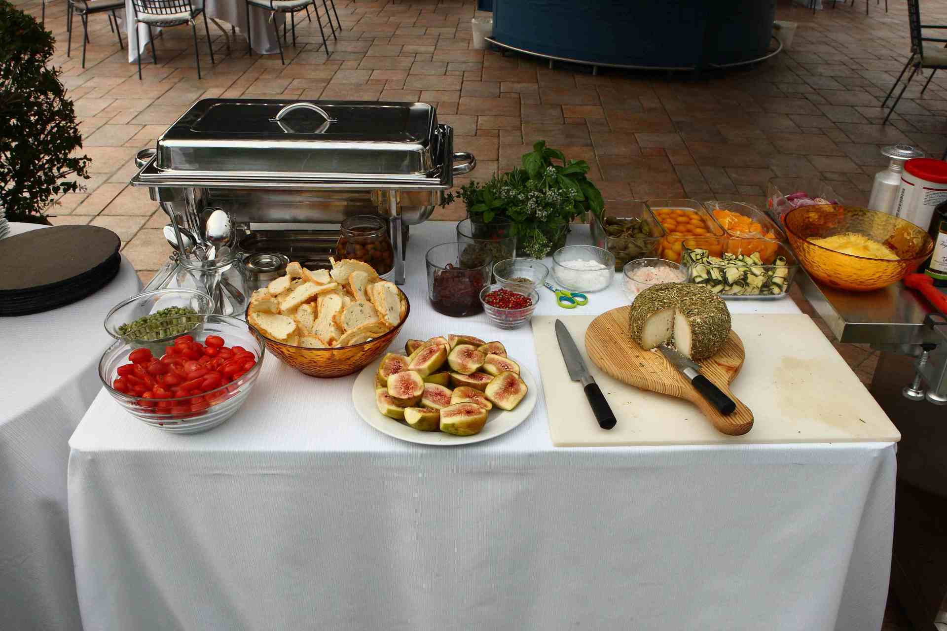 banchetto del ristorante