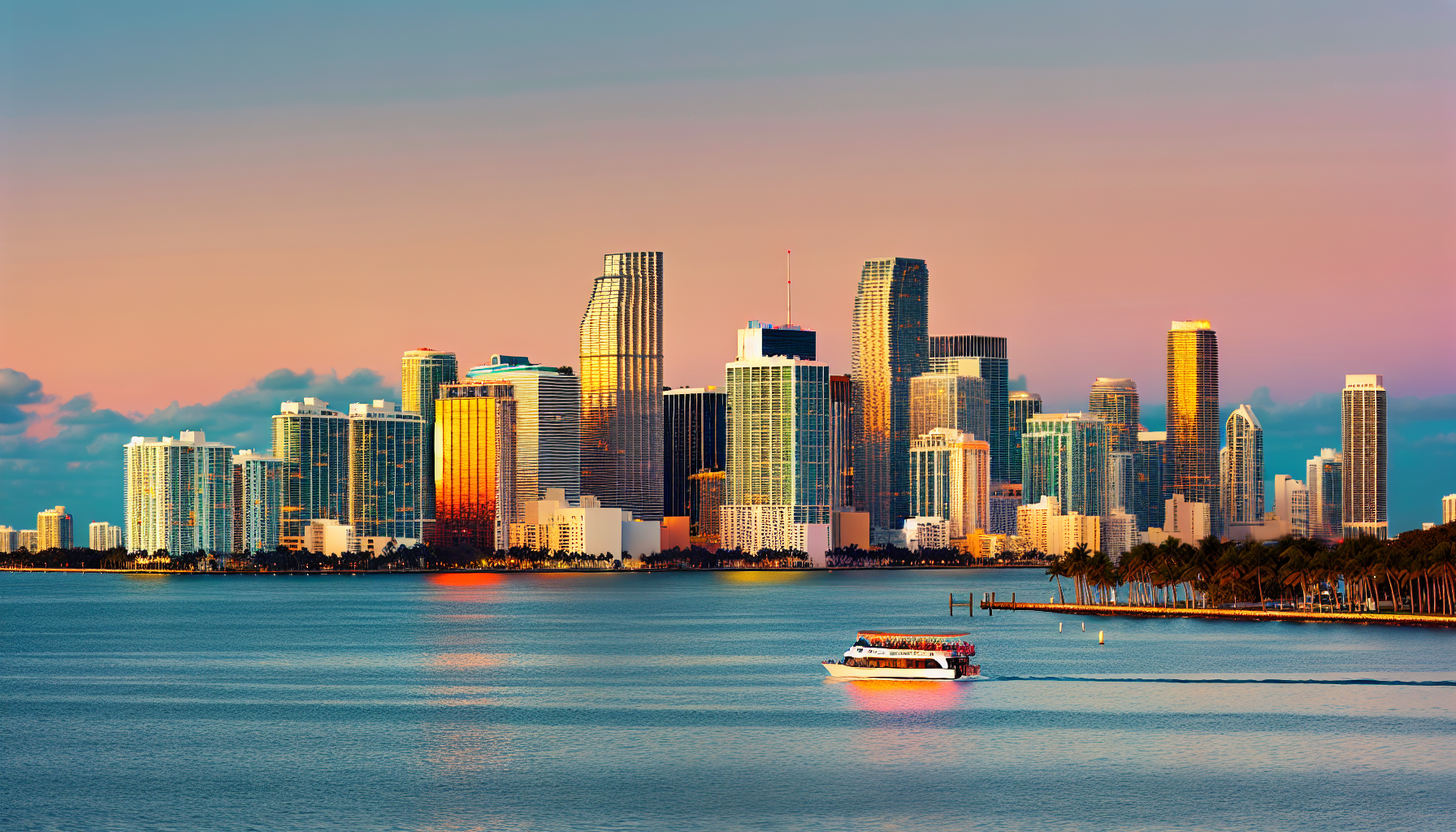 A Miami Sunset Cruise for Valentines Day!