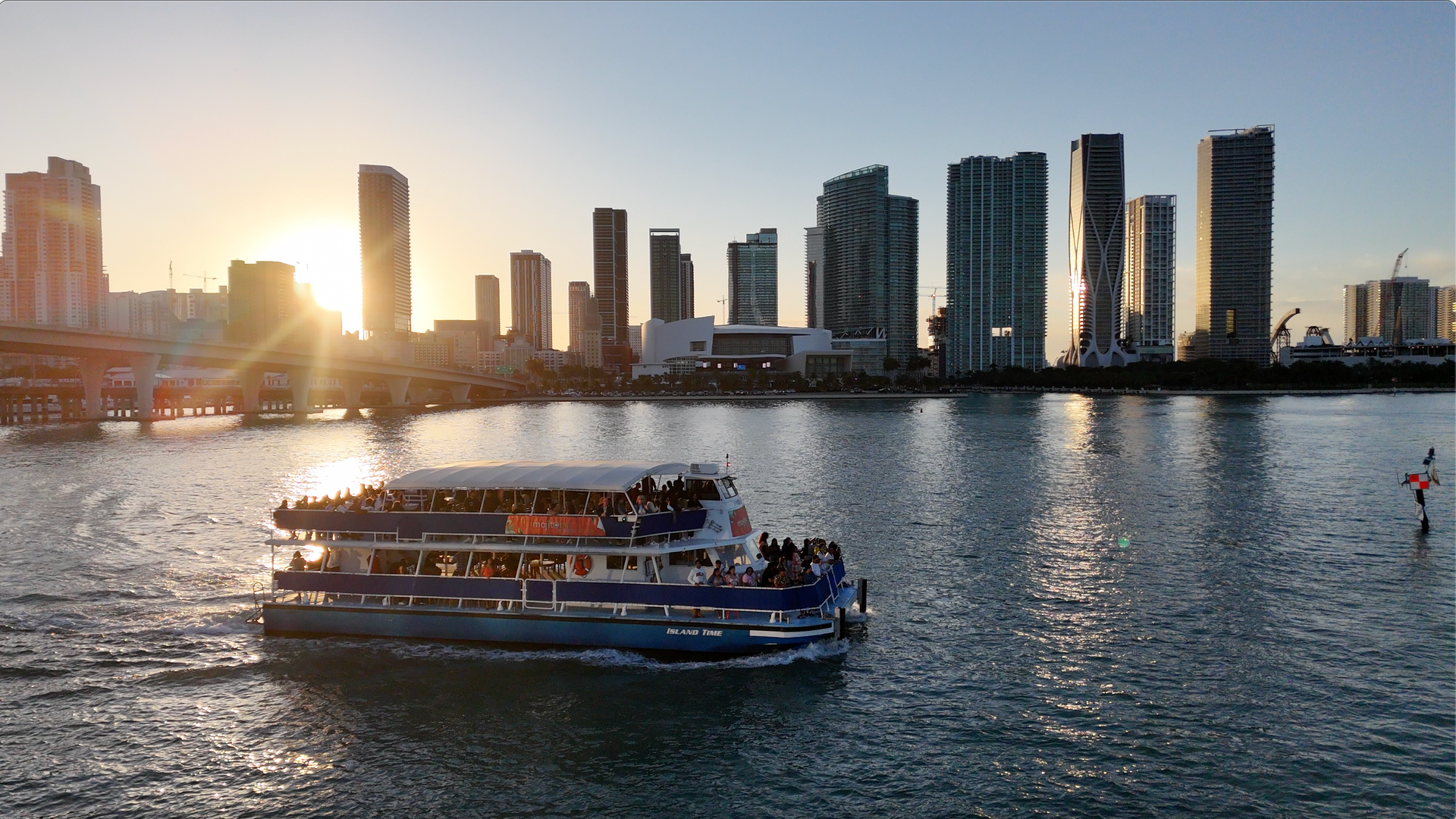 The Perfect Miami Sunset Sail Cruise.