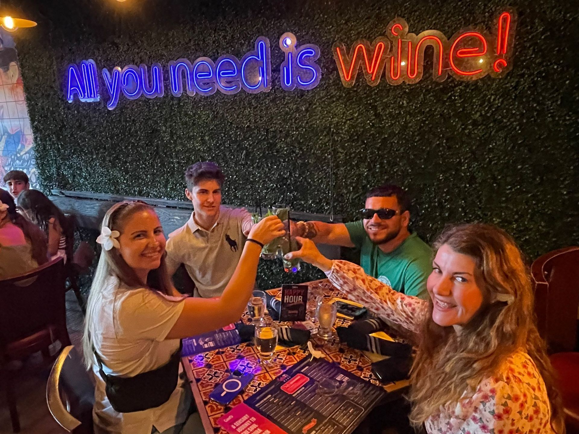 All you need is Wine restaurant in Little Havana with free mojito bar