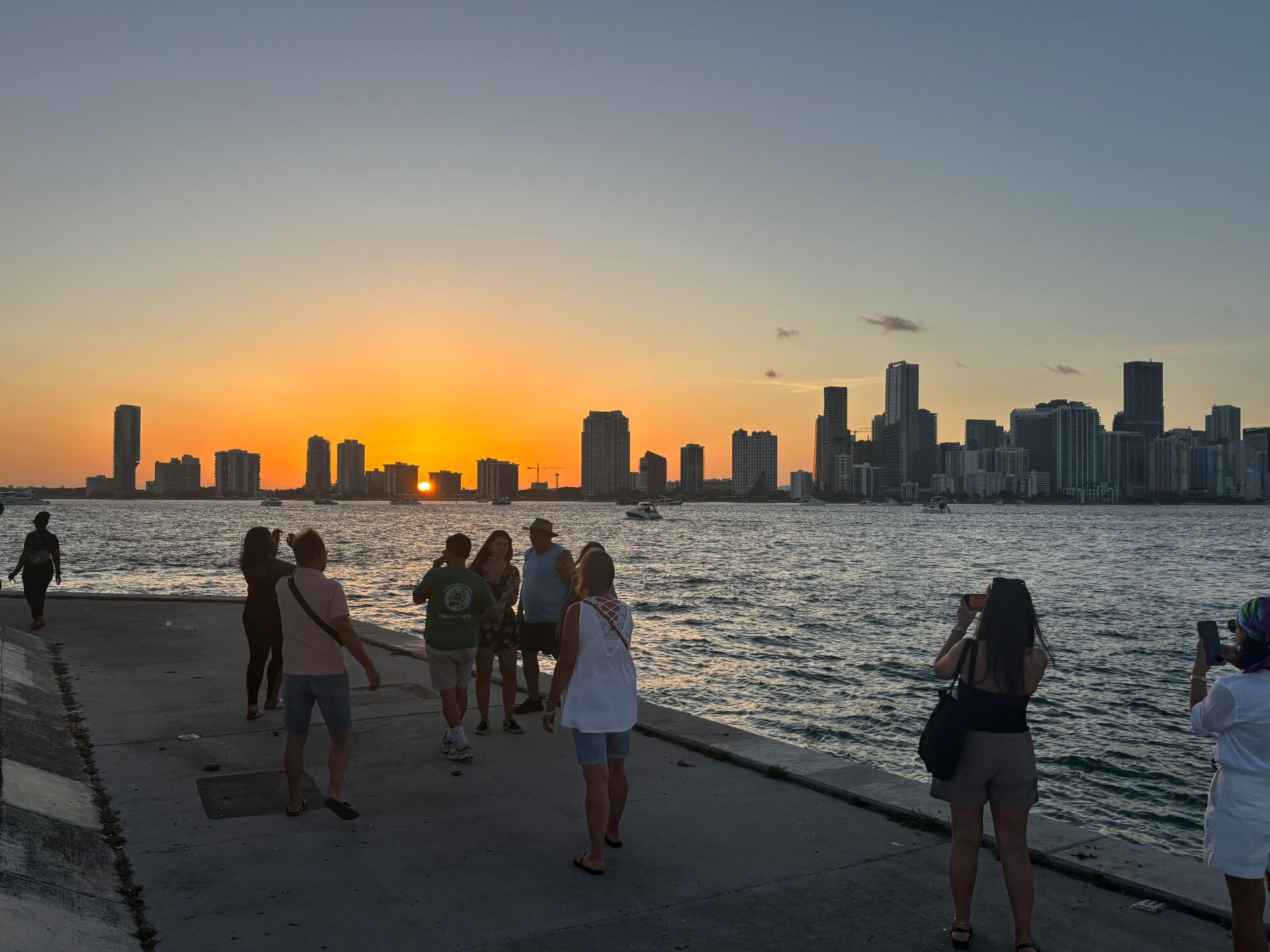 Miami Havana Sunset Tour is Biscayne Bay 