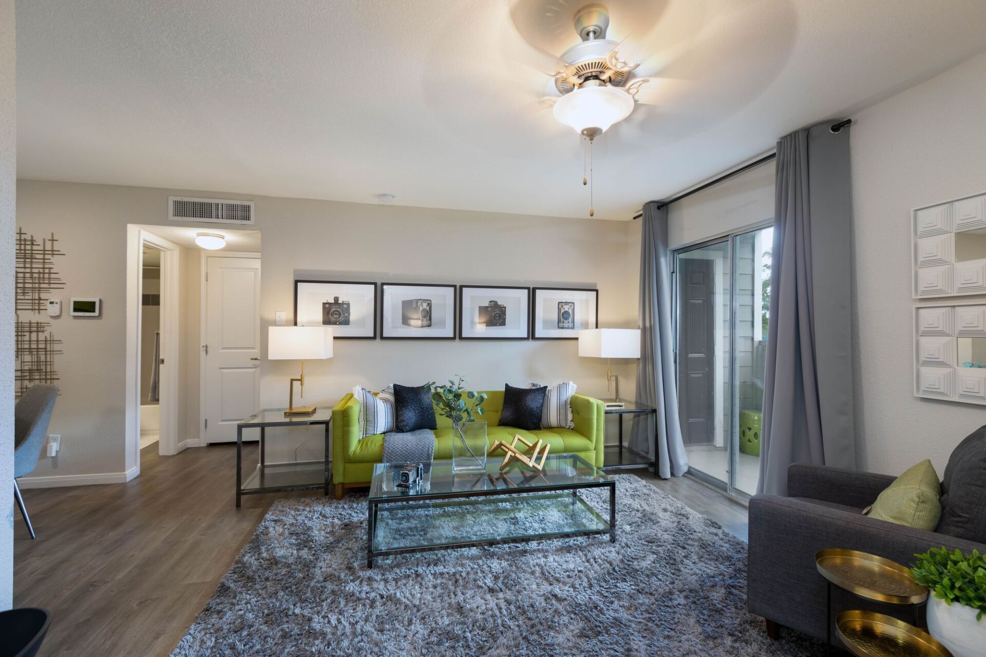 living room at NoHo Flats