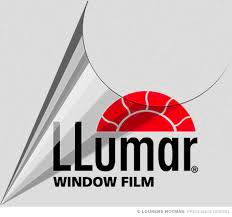 It is a logo for llumar window film.