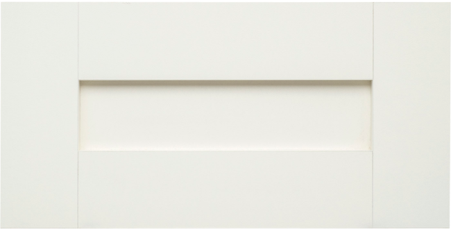 Shaker Style Option With Antique White Finish