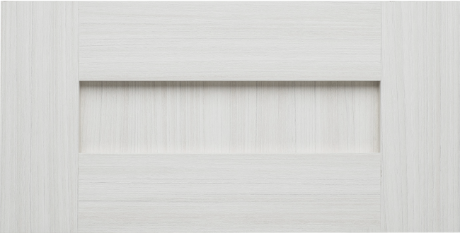 Shaker Style Option With Arctic Finish