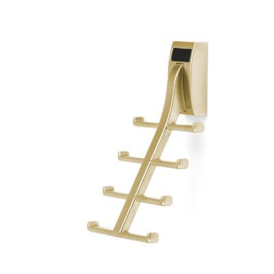 Matte Gold Color Option For Tie Hook Organizer