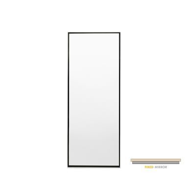 Matte Black Color Option for Wall Mount Mirror
