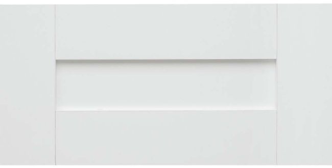 Shaker Style Option With White Finish