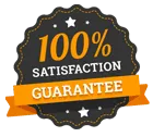 100% Satisfaction Guarantee